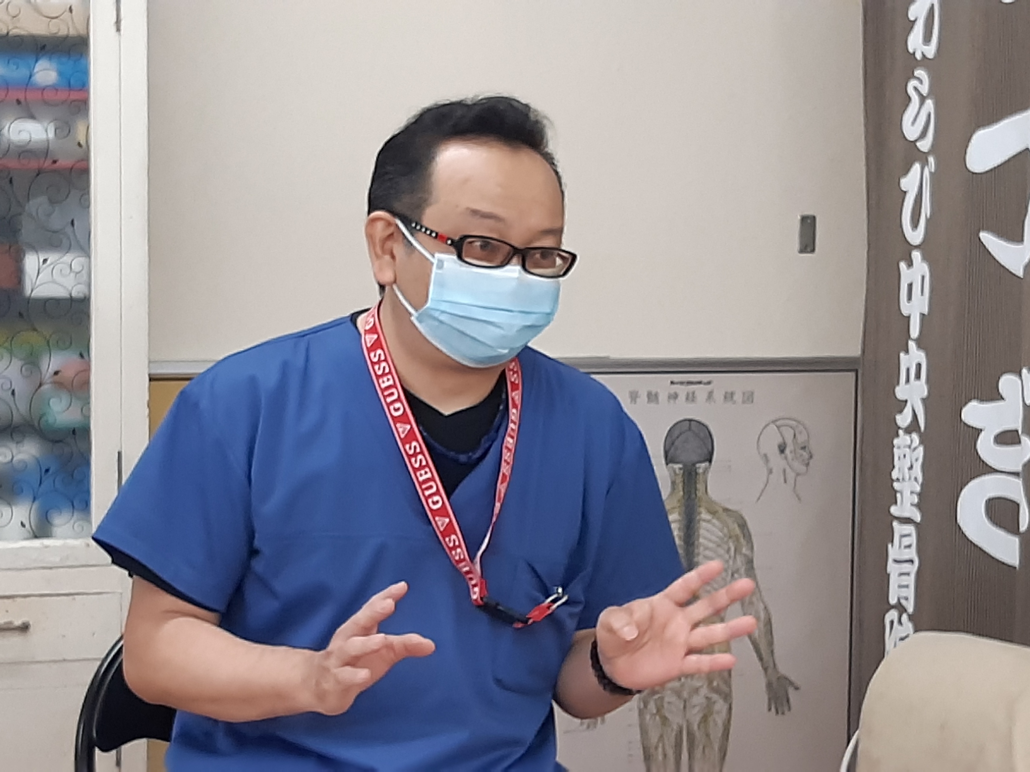 わらび中央整骨院｜交通事故による怪我の炎症と痛みを取り除く施術を