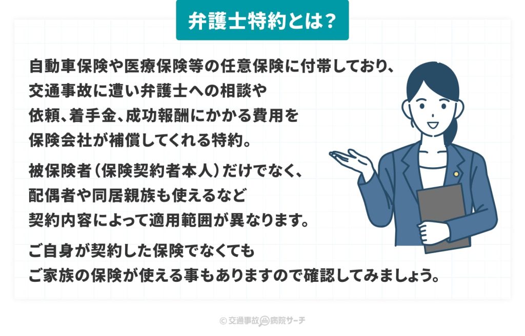 弁護士特約とは？