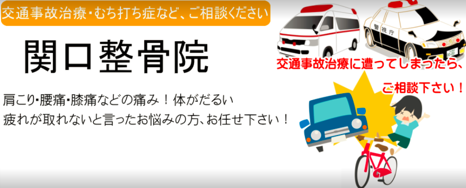 関口整骨院 久喜市 交通事故接骨 整骨院