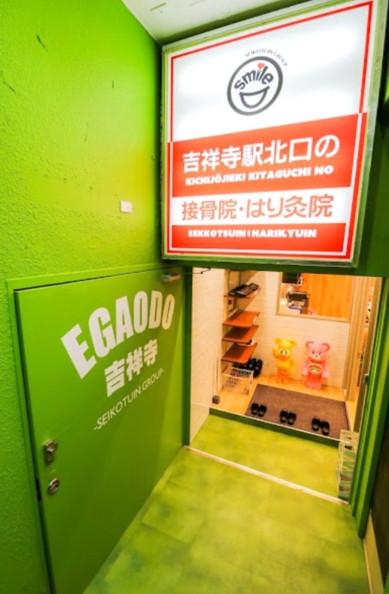 吉祥寺駅北口の接骨院・はり灸院 外観